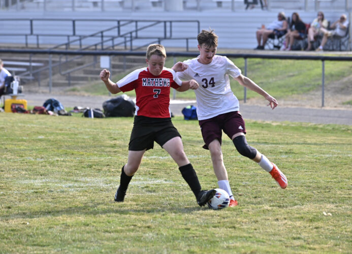Mustangs, Lakers end game even after exchanging goals